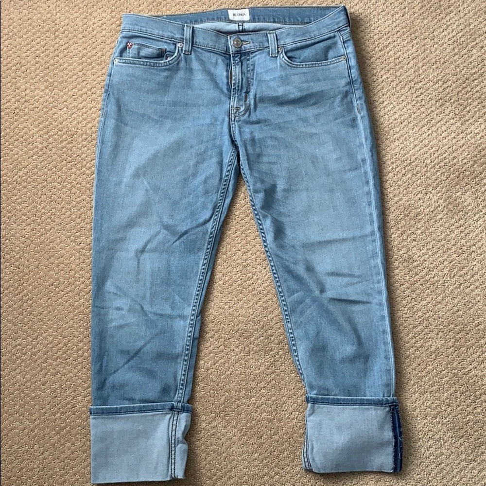 Hudson crop muse skinny with 5” cuff